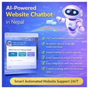 AI-Powered Website Chatbot in Nepal | AI Automation Nepal